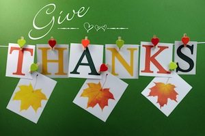 Ten reasons for authors to be thankful