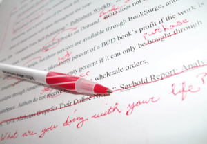 Self-publishing mistake #1: Edit your own book